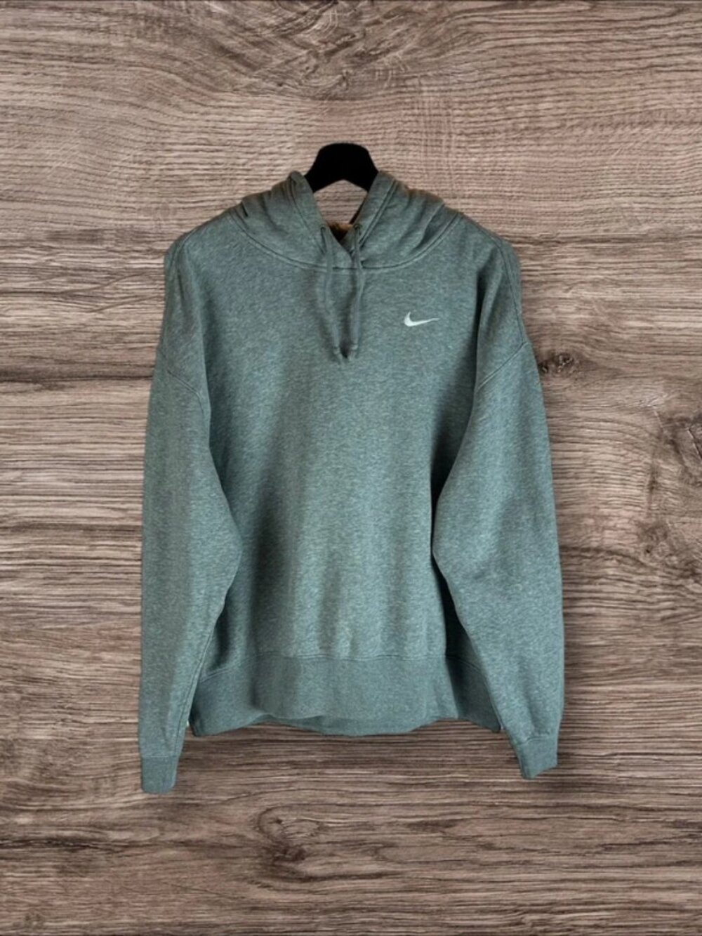 Nike Hoodie Sportswear Swoosh Pullover Fleece Grey Medium Womens 2020